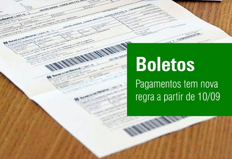 Nova regra para pagamento de boleto vencido começa a valer nesta 2ª