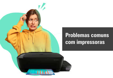 Conheça problemas comuns com impressoras